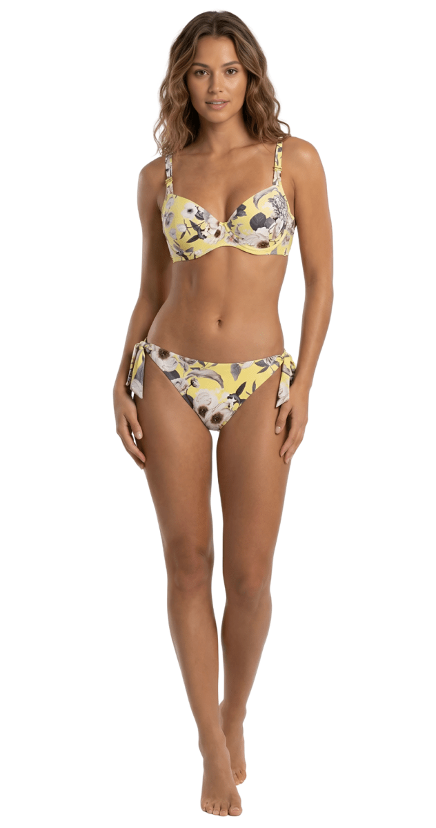 Fantasy Island U/W Twin Strap Top (B & C) & Wide Tie Side Pant - Bare Essentials