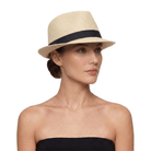 Fedora Style Straw Hat (Natural) - Bare Essentials