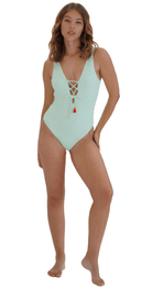 Gelato Lacing Suit (Mint) - Bare Essentials