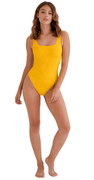 Gelato Non - padded Square Neck Suit (Mango) - Bare Essentials
