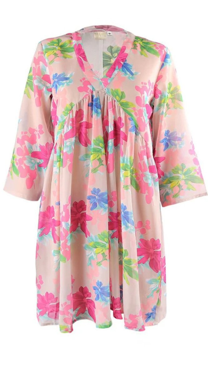 Georgette Cover Up Sheer (Floral) - Bare Essentials
