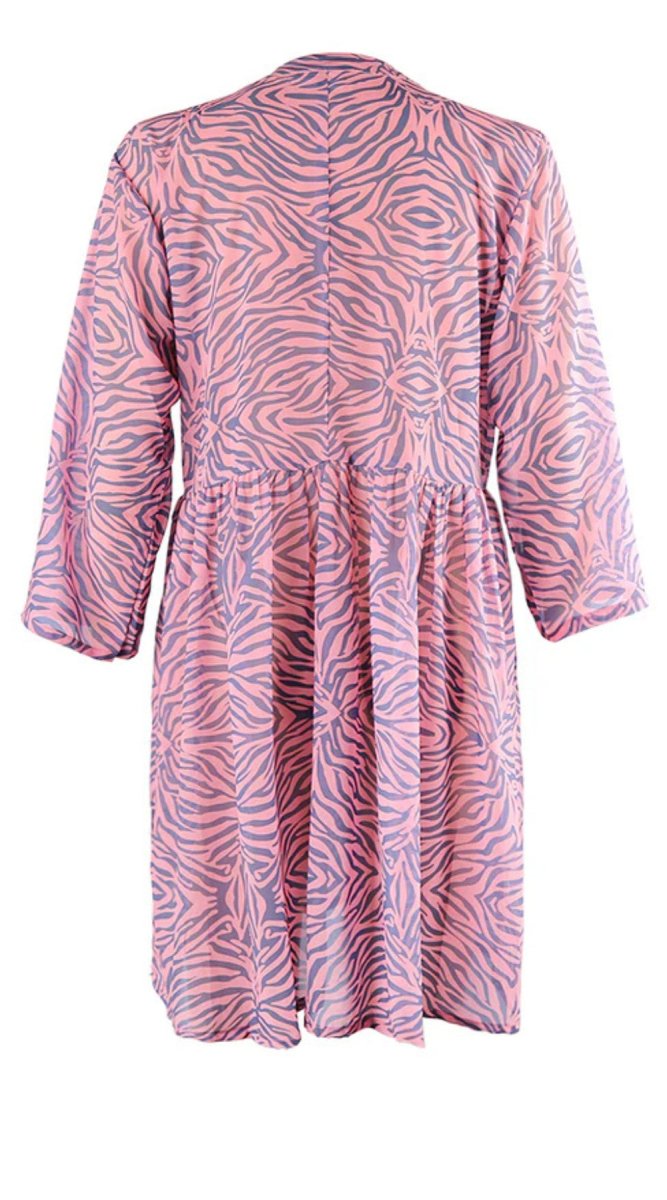 Georgette Cover Up Sheer (Zebra) - Bare Essentials