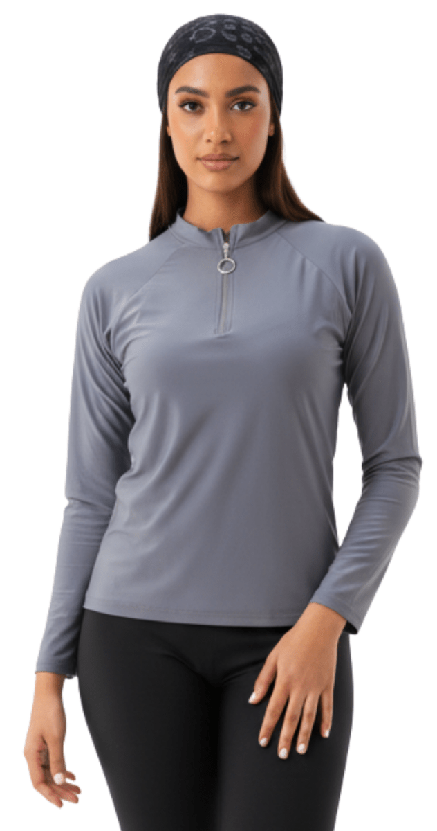 Grey Rashguard - Bare Essentials