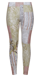 Hakuna Bliss printed swim leggings modest swimwear Dubai mix and match burkini set