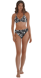 Kylie Reversible Underwired (DD/E) & Mid - rise pant - Bare Essentials