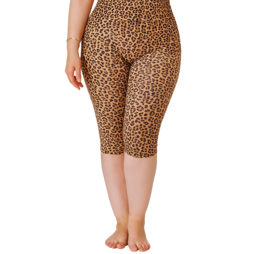 Leopard Swim Tights - Bare Essentials
