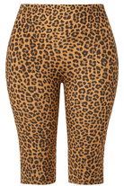 Leopard swim tights modest mix and match swimwear Dubai Bare Essentials