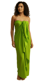 Long Sarong (Lime) - Bare Essentials