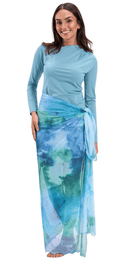 Marble Mesh Wrap Cyan - Bare Essentials