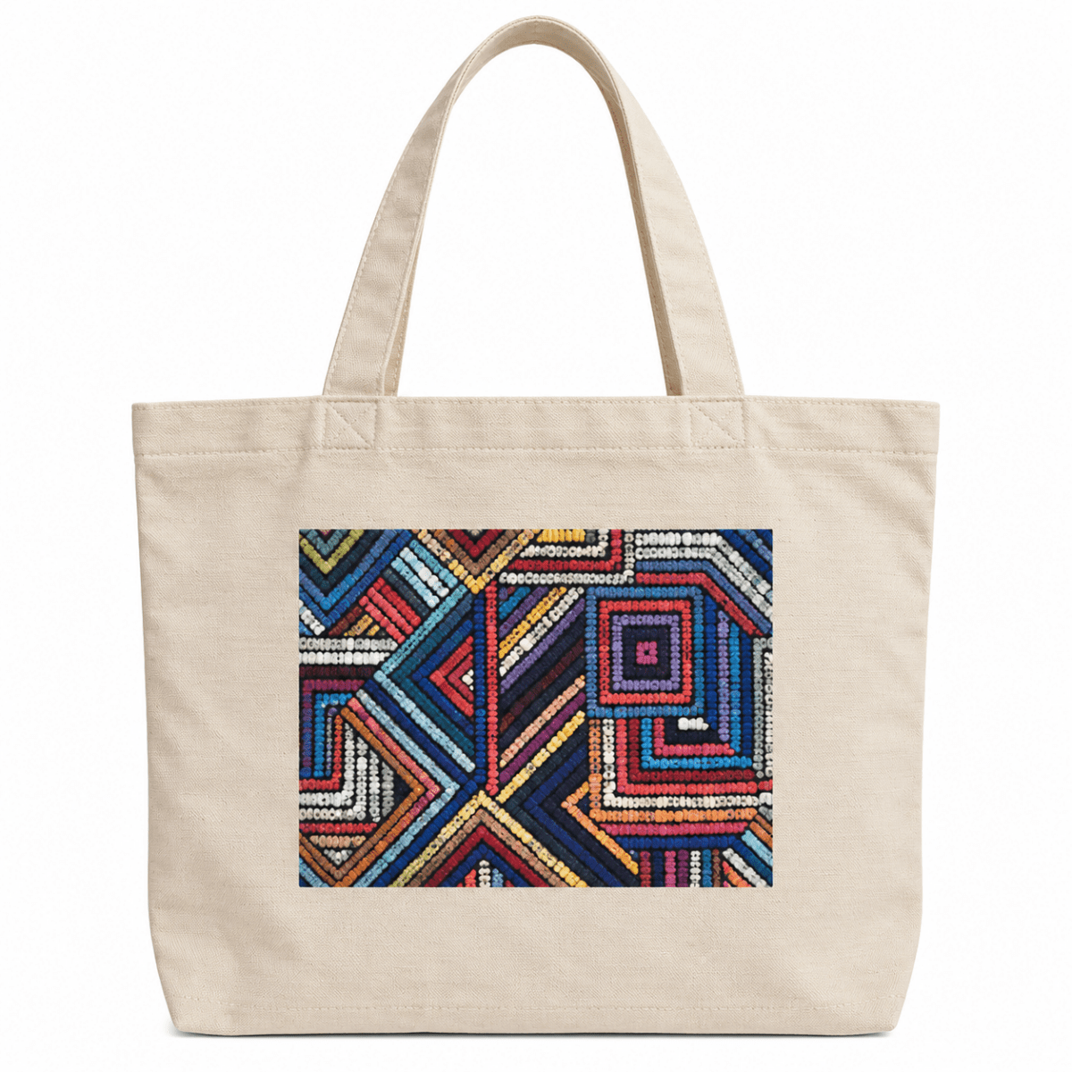 Marrakech Mosaic Canvas Bag - Bare Essentials