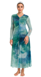 Mesh Dress Earthy Green - Bare Essentials