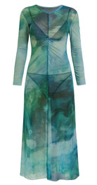 Mesh Dress Earthy Green - Bare Essentials