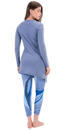 Misty Aloe Swim Leggings - Bare Essentials
