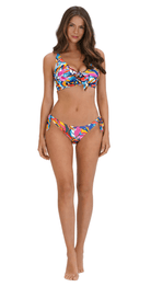 Nadia Underwired Tie Front (C/D, DD/E & F/G) & Wide Tie Side Pant - Bare Essentials