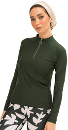 Olive Rashguard - Bare Essentials