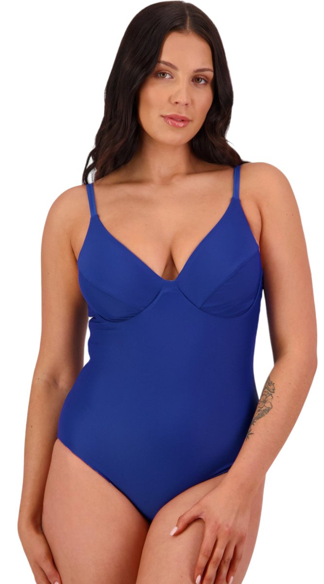 Queenie Reversible Underwired Suit (DD/E & F/G cup) - Bare Essentials