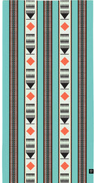 Sadu Bamboo Beach Towel (Turquoise) - Bare Essentials