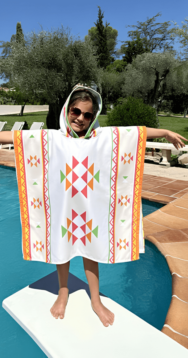 Sadu Mini Kids Poncho Bamboo Towel - Bare Essentials
