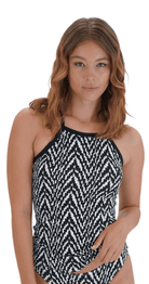 Saola High Neck Tankini Top (no bottoms) - Bare Essentials