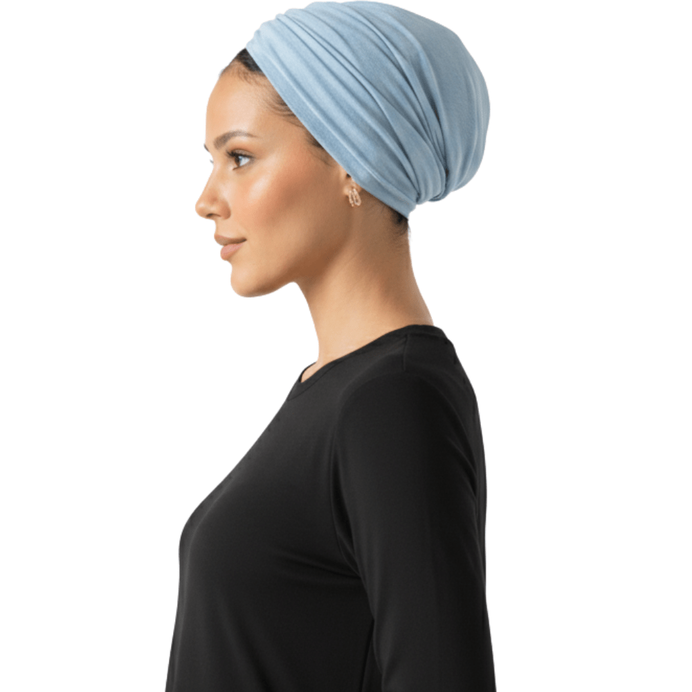 Sky Blue Swim Turban - Bare Essentials