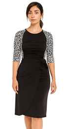 Tiger Print Sleeved Swimsuits - Bare Essentials