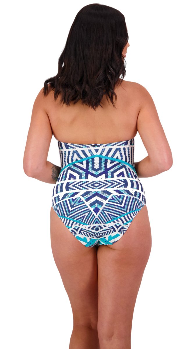 Tribal Geo Wrap Tri Suit - Bare Essentials