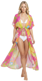 Tropical Sunset Maxi Kaftan Cover - Up - Bare Essentials