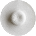 Wide Brim Hat (White) - Bare Essentials