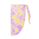 Yellow & Purple Tie Dye Sarong - Bare Essentials