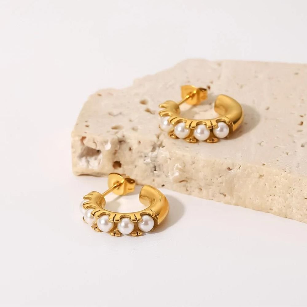 Amalfi Huggie Hoops - Bare Essentials