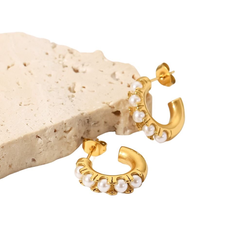 Amalfi Huggie Hoops - Bare Essentials