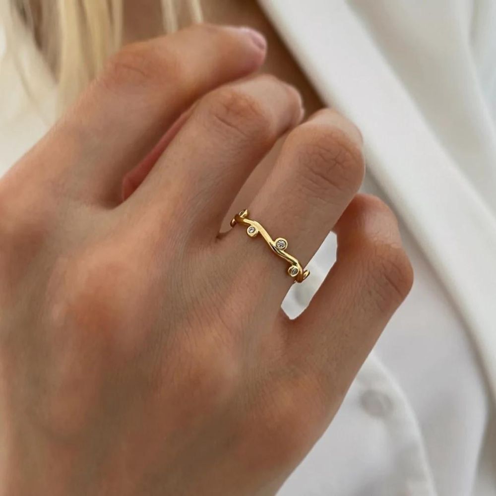 Barcelona Leaf Ring - Bare Essentials