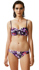 Bauhinia U/W Balconette (B cup) & Ruched Side Hipster - Bare Essentials