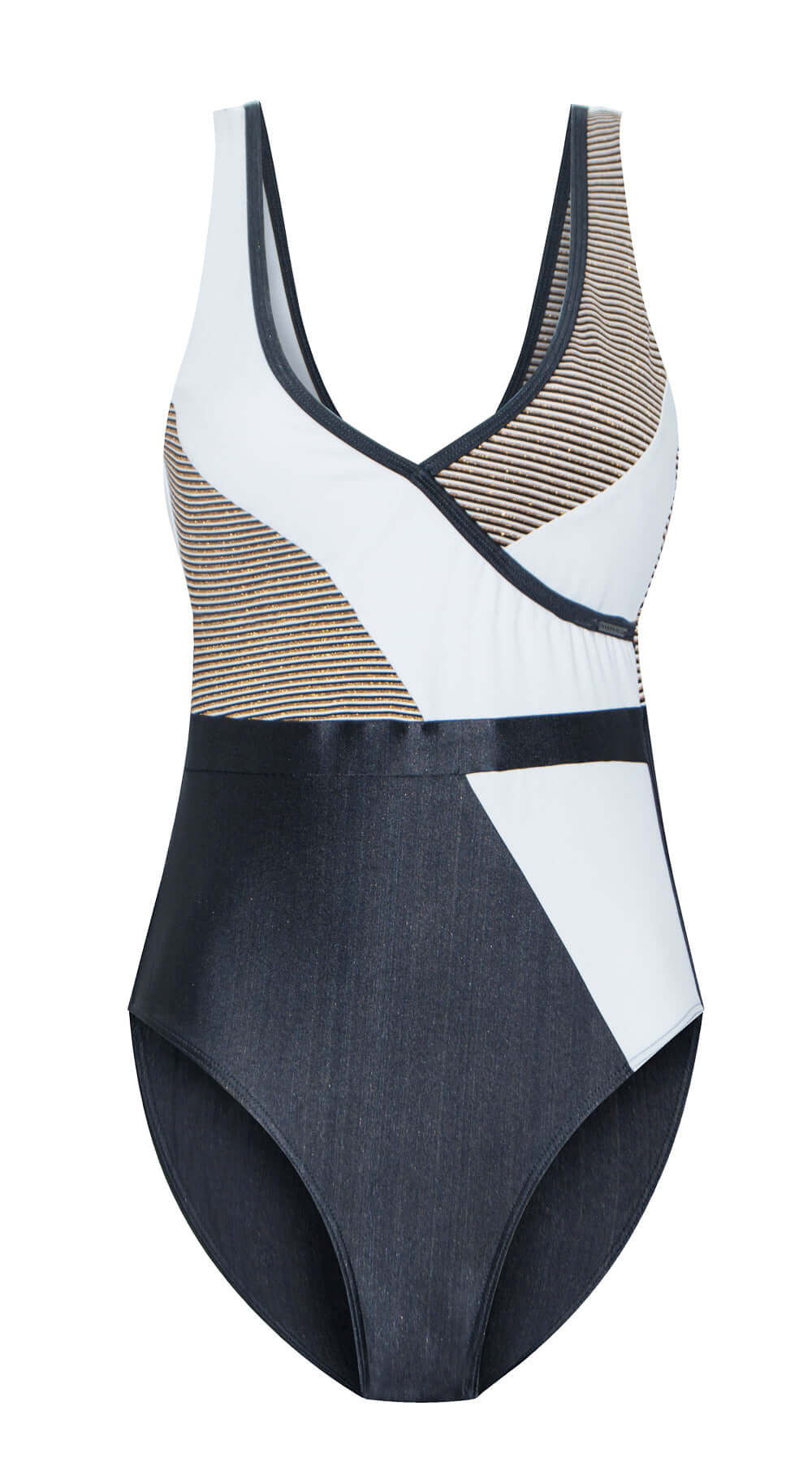 Beach Luxe Faux Wrap Suit - Bare Essentials