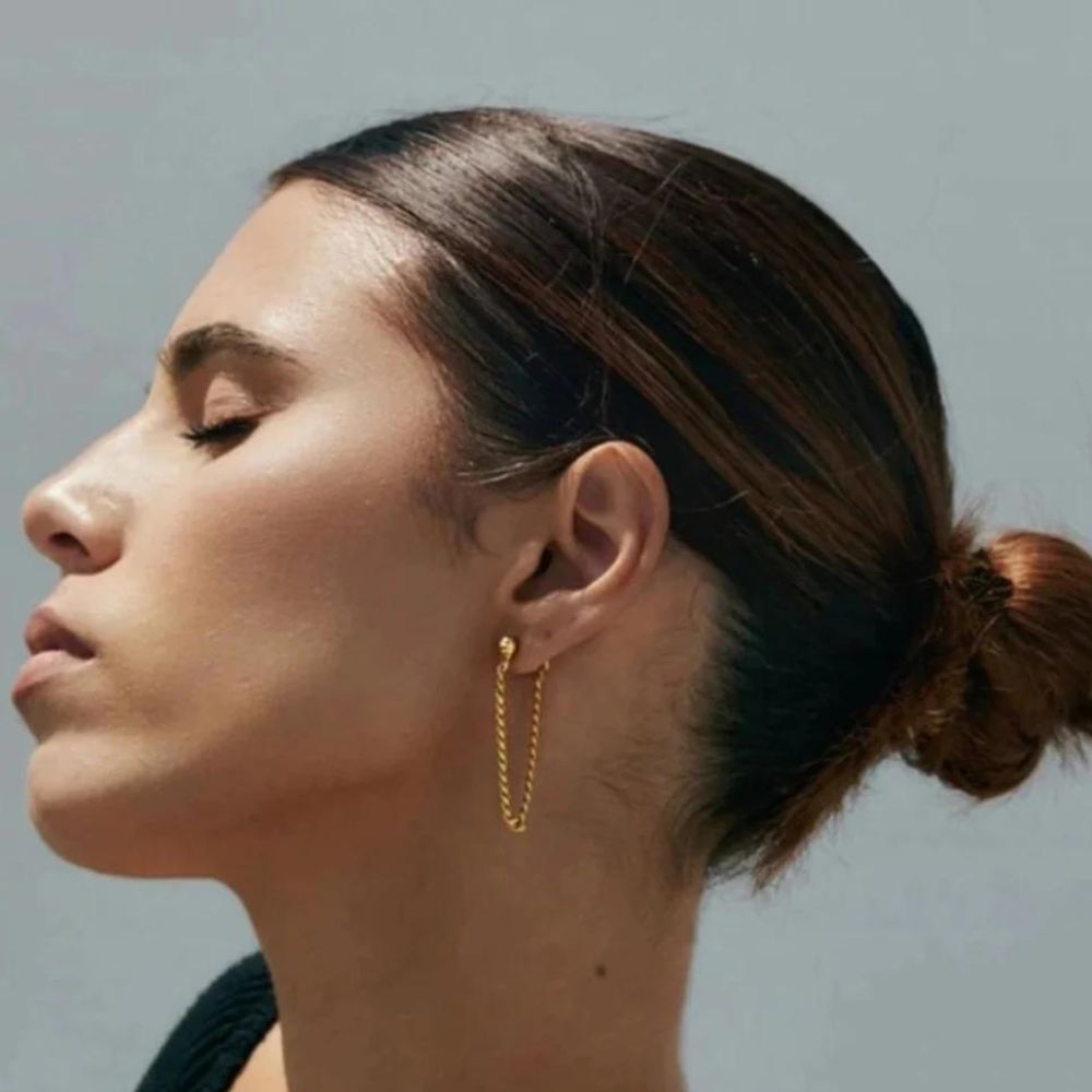 Copenhagen Chain Earrings - Bare Essentials
