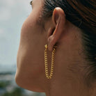 Copenhagen Chain Earrings - Bare Essentials