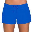 Essentials Blue Drawstring Swim Shorts - Bare Essentials