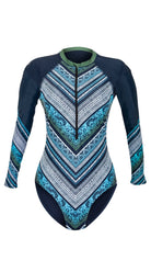 Essentials Navy Multiprint Long Sleeve Suit - Bare Essentials
One Piece Swimsuits