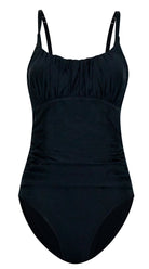 Essentials Ruched Solid Suit (Black) - Bare Essentials
One Piece Tummy Control Swimsuits