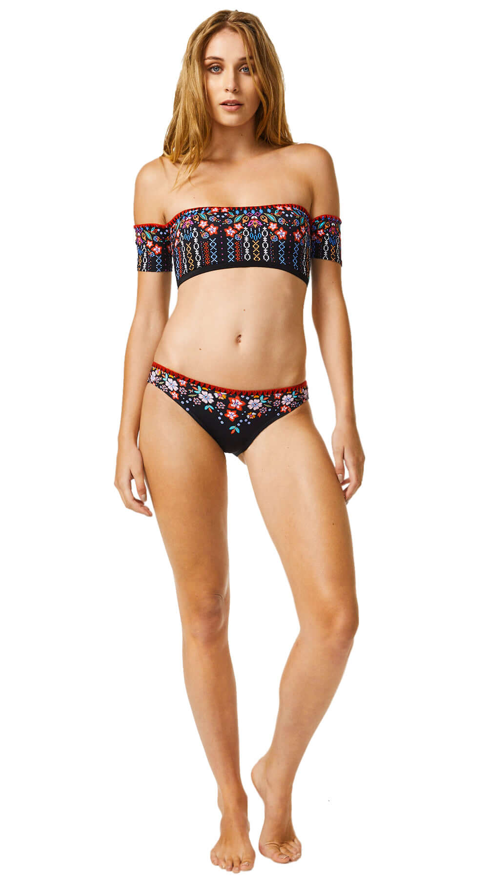 Meydan Hotel - Garden Delight Off Shoulder Sleeved Top & Sport Vintage Pant - Bare Essentials