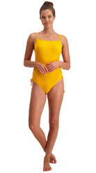 Gelato Straight Neck Suit (Turquoise) - Bare Essentials