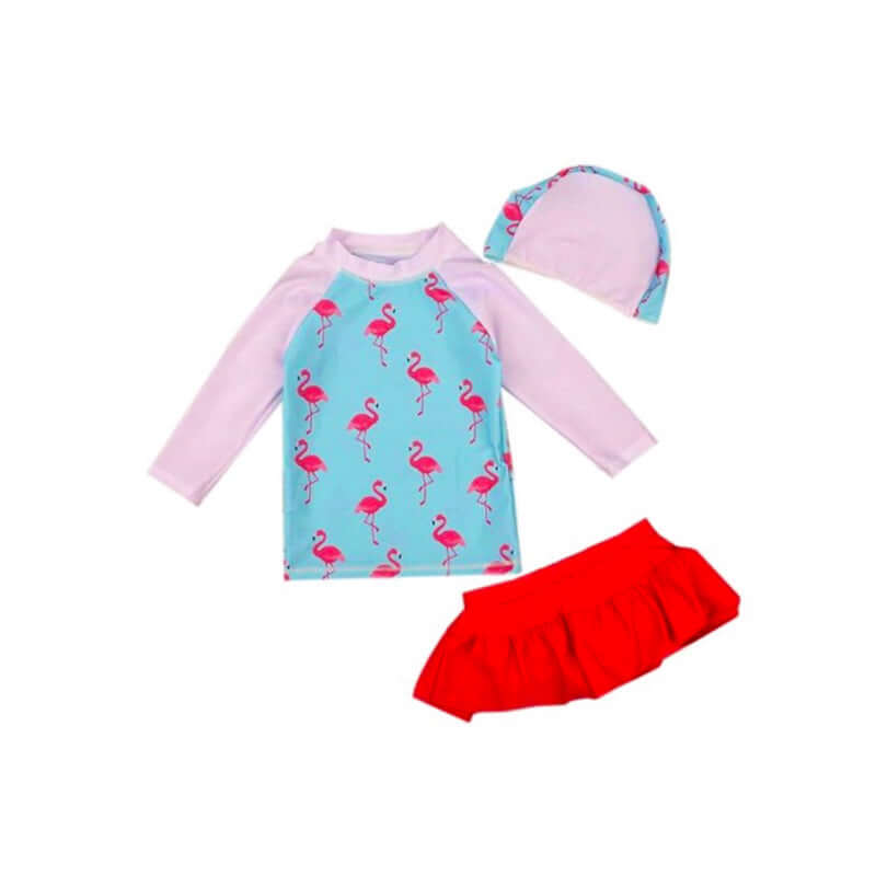 Girl's Flamingo Set - Bare Essentials