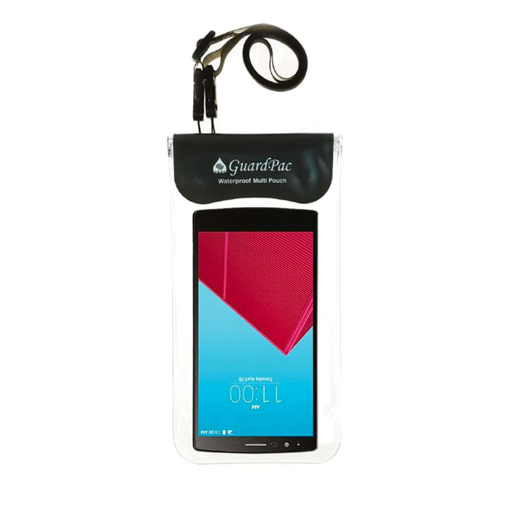 GuardPac Waterproof Smartphone Pouch (Pink, Black & Blue) - Bare Essentials