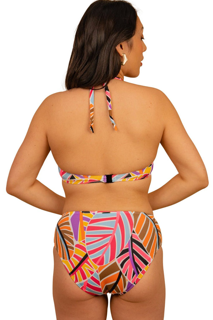 Lana Multi-Fit Wrap Tri Top & High Ruched Front Pant - Bare Essentials