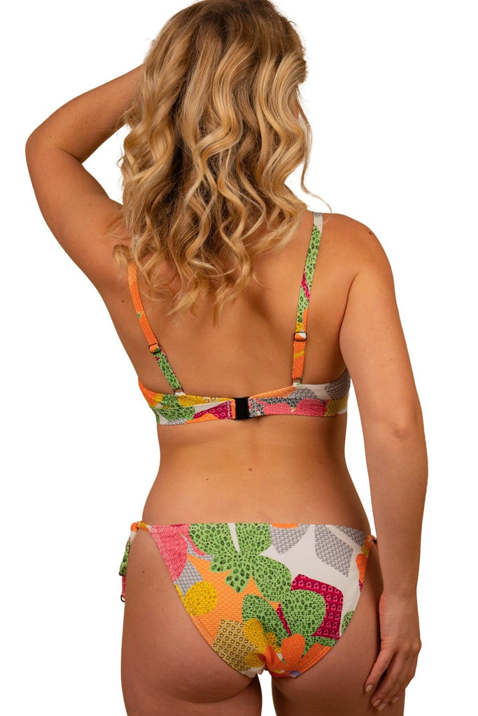 Liza Shoulder Straps Tri Top & Slim Tie Side Pant - Bare Essentials