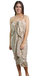 Madagascar Sarong (Taupe) - Bare Essentials