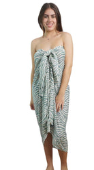 Madagascar Sarong (Teal) - Bare Essentials