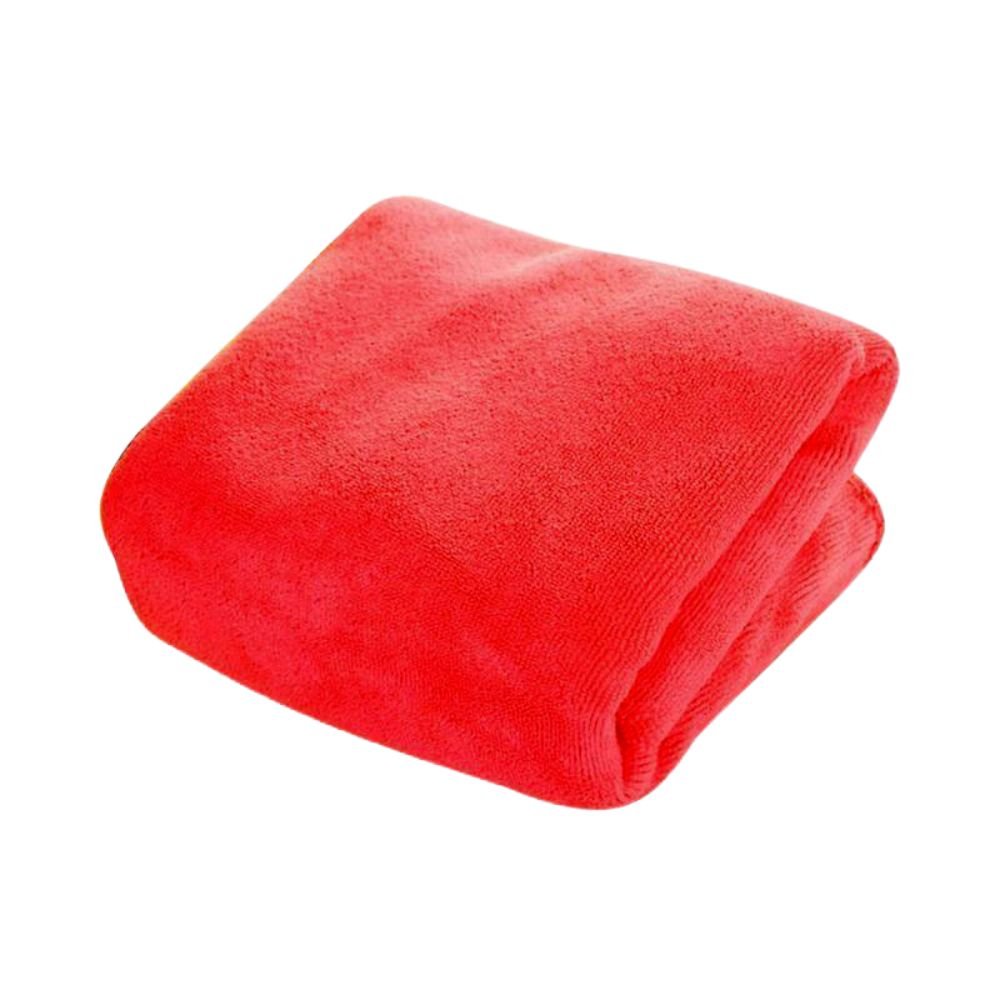 Microfibre Beach Towel (Red) - Bare Essentials