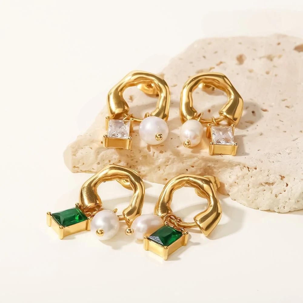 Mykonos Charm Hoops - Bare Essentials