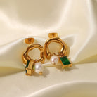 Mykonos Charm Hoops - Bare Essentials